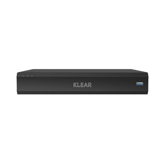 Klear 8-Channel NVR 8MP, 8-PoE, 1-SATA